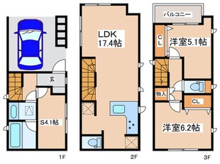 Kolet茅ヶ崎#02の物件間取画像